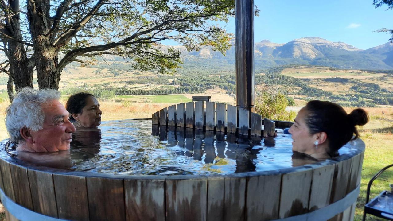 Вилла Cabana Patagonia Nativa Rural Койайке Экстерьер фото