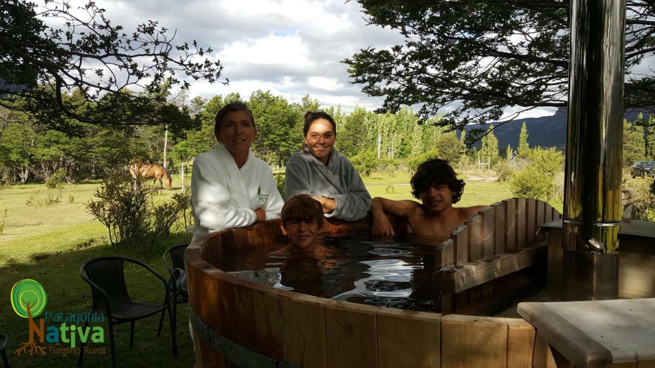 Вилла Cabana Patagonia Nativa Rural Койайке Экстерьер фото